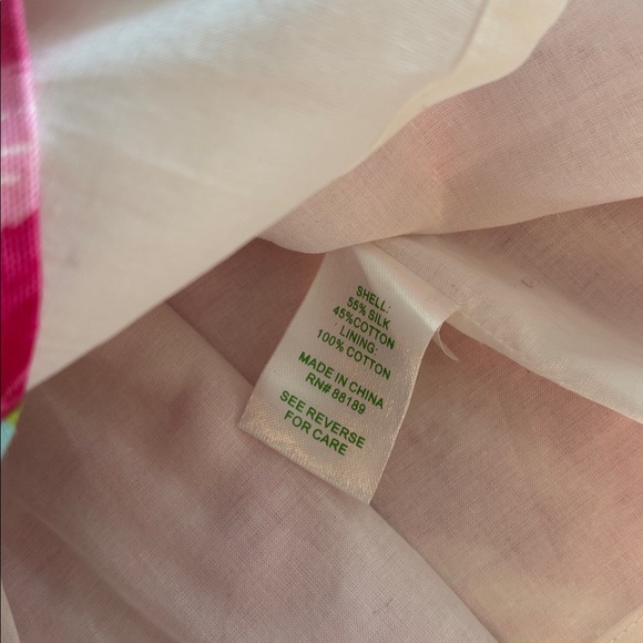 Lilly Pulitzer Strapless Dress in First Impression print 🌹 - Picture 6 of 7
